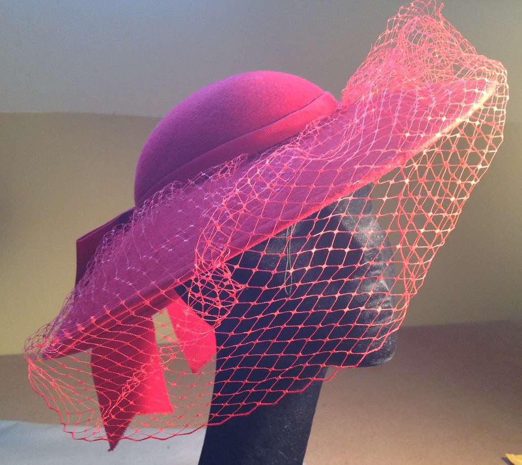 Red Felt Veil
